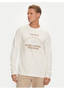 Blend Longsleeve Tee 20717833 Écru Regular Fit ze sklepu MODIVO w kategorii T-shirty męskie - zdjęcie 182629614