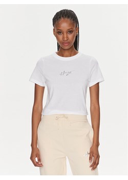 Hugo T-Shirt Classic 50508289 Biały Regular Fit - id: 0000303661038 - marki Hugo Boss - 182629634 Hugo T-Shirt Classic 50508289 Biały Regular Fit ze sklepu MODIVO w kategorii Bluzki damskie - zdjęcie 182629634