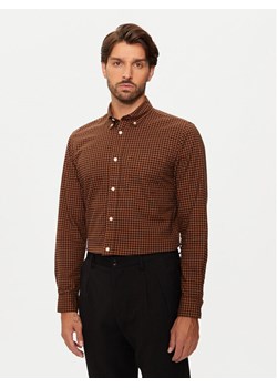 Jack&Jones Koszula Brook 12192150 Brązowy Slim Fit ze sklepu MODIVO w kategorii Koszule męskie - zdjęcie 182629640