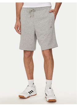 adidas Szorty sportowe ALL SZN French Terry Shorts IC9816 Szary Regular Fit ze sklepu MODIVO w kategorii Spodenki męskie - zdjęcie 182629661