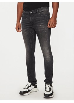 KARL LAGERFELD Jeansy 265801 544832 Czarny Slim Fit ze sklepu MODIVO w kategorii Jeansy męskie - zdjęcie 182629893