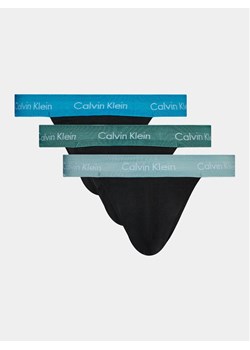 Calvin Klein Underwear Komplet 3 par slipów Jock Strap 000NB3363A Czarny ze sklepu MODIVO w kategorii Majtki męskie - zdjęcie 182629933
