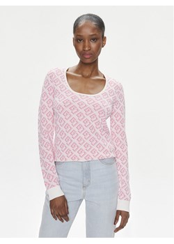 Gaudi Sweter 411BD53024 Różowy Regular Fit ze sklepu MODIVO w kategorii Swetry damskie - zdjęcie 182629940