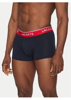 Lacoste Komplet 3 par bokserek 5H1297 Granatowy ze sklepu MODIVO w kategorii Majtki męskie - zdjęcie 182629951