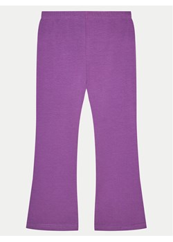 Coccodrillo Legginsy WC4122101VGC Fioletowy Slim Fit ze sklepu MODIVO w kategorii Spodnie dziewczęce - zdjęcie 182629954
