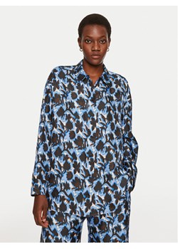 Munthe Koszula Tysori 243102924336 Granatowy Loose Fit ze sklepu MODIVO w kategorii Koszule damskie - zdjęcie 182630034