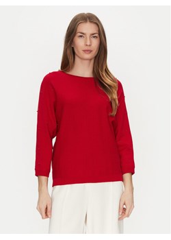 Tatuum Sweter Perlo T2424.090B Czerwony Regular Fit ze sklepu MODIVO w kategorii Swetry damskie - zdjęcie 182630082