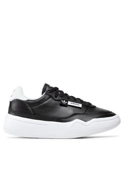 adidas Sneakersy Her Court W GW8213 Czarny ze sklepu MODIVO w kategorii Buty sportowe damskie - zdjęcie 182630092