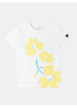 Reima T-Shirt Vauhdikas 5200189A Biały Regular Fit ze sklepu MODIVO w kategorii Bluzki dziewczęce - zdjęcie 182630122