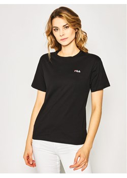 Fila T-Shirt Eara 687469 Czarny Regular Fit ze sklepu MODIVO w kategorii Bluzki damskie - zdjęcie 182630124
