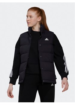 adidas Bezrękawnik Helionic Down Vest HG6280 Czarny Regular Fit ze sklepu MODIVO w kategorii Kamizelki damskie - zdjęcie 182630233