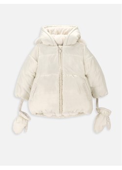 Coccodrillo Kurtka zimowa ZC3152102OGN Écru Regular Fit ze sklepu MODIVO w kategorii Kombinezony i kurtki - zdjęcie 182630311