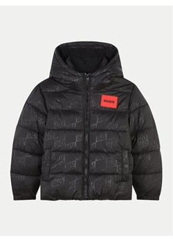 HUGO Kurtka zimowa G00199 M Czarny Regular Fit ze sklepu MODIVO w kategorii Kurtki chłopięce - zdjęcie 182630371
