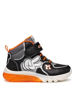 Geox Sneakersy J Ciberdron Boy J46LBF 000BC C0039 DD Czarny ze sklepu MODIVO w kategorii Buty sportowe dziecięce - zdjęcie 182630391