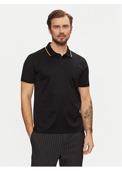 KARL LAGERFELD Polo 745080 551200 Czarny Regular Fit ze sklepu MODIVO w kategorii T-shirty męskie - zdjęcie 182630440