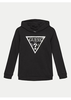 Guess Bluza J83Q14 KAUG0 Czarny Regular Fit ze sklepu MODIVO w kategorii Bluzy chłopięce - zdjęcie 182630620