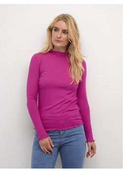 Kaffe Bluzka Kadrew Turtleneck 10507922 Różowy Shaped Fit ze sklepu MODIVO w kategorii Bluzki damskie - zdjęcie 182630763