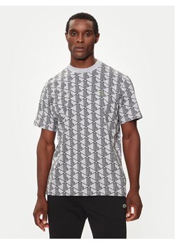 Lacoste T-Shirt TH2831 Szary Regular Fit ze sklepu MODIVO w kategorii T-shirty męskie - zdjęcie 182630984