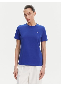 Tommy Hilfiger T-Shirt WW0WW45522 Niebieski Regular Fit ze sklepu MODIVO w kategorii Bluzki damskie - zdjęcie 182631182