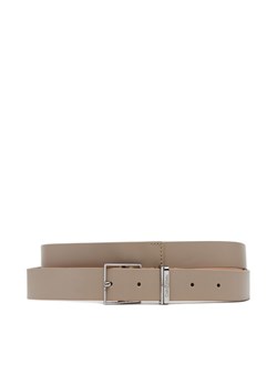 Calvin Klein Pasek Damski Branded Loop Square Belt 2.5 K60K612866 Beżowy ze sklepu MODIVO w kategorii Paski damskie - zdjęcie 182631183