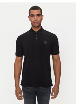 Hugo Polo Dereso_Gel 50528173 Czarny Regular Fit ze sklepu MODIVO w kategorii T-shirty męskie - zdjęcie 182631184