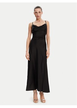 Guess Sukienka wieczorowa W5GT10 WF1T2 Czarny Slim Fit ze sklepu MODIVO w kategorii Sukienki - zdjęcie 182631212