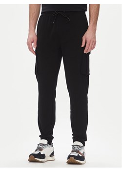 Aeronautica Militare Spodnie dresowe 251PF860F459 Czarny Regular Fit ze sklepu MODIVO w kategorii Spodnie męskie - zdjęcie 182631380