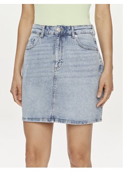 Vero Moda Spódnica jeansowa Tessa 10301536 Niebieski Regular Fit ze sklepu MODIVO w kategorii Spódnice - zdjęcie 182631431