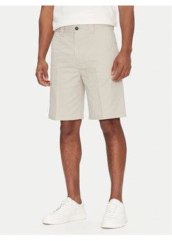 BOSS Szorty materiałowe Chino-Straight-S 50539161 Beżowy Regular Fit ze sklepu MODIVO w kategorii Spodenki męskie - zdjęcie 182631561