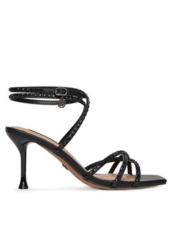 Nine West Sandały SM237-011A Czarny ze sklepu MODIVO w kategorii Sandały damskie - zdjęcie 182631631