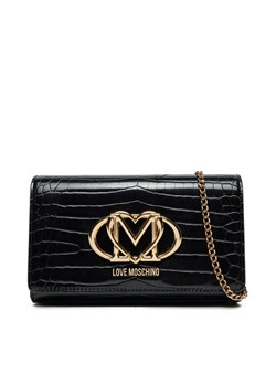 LOVE MOSCHINO Torebka JC4047PP1MLE100A Czarny ze sklepu MODIVO w kategorii Kopertówki - zdjęcie 182631764