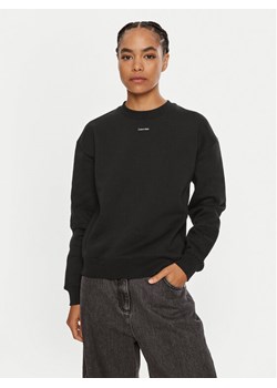 Calvin Klein Bluza Nano Logo K20K208329 Czarny Regular Fit ze sklepu MODIVO w kategorii Bluzy damskie - zdjęcie 182631782