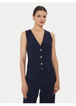 ViCOLO Kamizelka TB1569 Granatowy Regular Fit ze sklepu MODIVO w kategorii Marynarki damskie - zdjęcie 182631784
