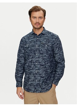 Guess Koszula Collins M4YH80 WGF50 Granatowy Regular Fit ze sklepu MODIVO w kategorii Koszule męskie - zdjęcie 182631794