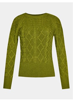 Sisley Sweter 17L3M103W Zielony Boxy Fit - id: 0000303174958 - marki Sisley - 182631811 Sisley Sweter 17L3M103W Zielony Boxy Fit ze sklepu MODIVO w kategorii Swetry damskie - zdjęcie 182631811