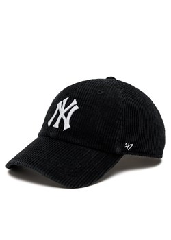 47 Brand Czapka z daszkiem MLB New York Yankees Thick Cord 47 B-THCKC17EWS-BK Czarny ze sklepu MODIVO w kategorii Czapki z daszkiem męskie - zdjęcie 182631892