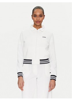 Guess Bluza V5GQ03 KCYF2 Biały Regular Fit ze sklepu MODIVO w kategorii Bluzy damskie - zdjęcie 182631932