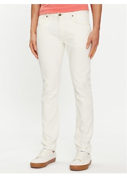Lee Jeansy Luke 112349207 Biały Slim Fit ze sklepu MODIVO w kategorii Jeansy męskie - zdjęcie 182631933