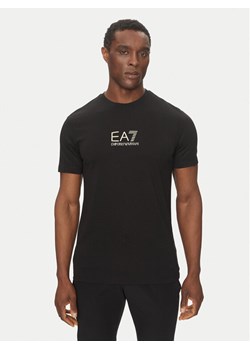 EA7 Emporio Armani T-Shirt 7M000301 AF13739 UC001 Czarny Slim Fit ze sklepu MODIVO w kategorii T-shirty męskie - zdjęcie 182631944