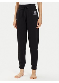 Emporio Armani Underwear Spodnie dresowe 164842 4R276 00020 Czarny Relaxed Fit ze sklepu MODIVO w kategorii Spodnie damskie - zdjęcie 182632121