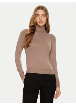 ACCESS FASHION Golf 44-8074 Beżowy Slim Fit - id: 0000304991196 - marki Access Fashion - 182632123 ACCESS FASHION Golf 44-8074 Beżowy Slim Fit ze sklepu MODIVO w kategorii Swetry damskie - zdjęcie 182632123