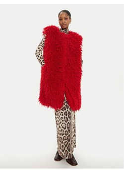 Just Cavalli Bezrękawnik 77PAS428 Czerwony Loose Fit ze sklepu MODIVO w kategorii Kamizelki damskie - zdjęcie 182632363