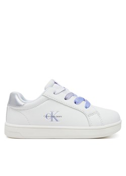 Calvin Klein Jeans Sneakersy Low Cut Lace-Up Sneaker V1A9-82009-1355 M Biały ze sklepu MODIVO w kategorii Buty sportowe dziecięce - zdjęcie 182632433