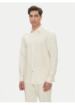 BOSS Koszula C-Hal 50539531 Biały Casual Fit ze sklepu MODIVO w kategorii Koszule męskie - zdjęcie 182632512