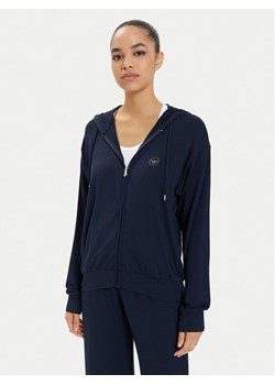 Emporio Armani Underwear Bluza 164761 4R272 00135 Granatowy Regular Fit ze sklepu MODIVO w kategorii Bluzy damskie - zdjęcie 182632581