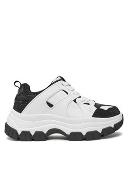 Guess Sneakersy Brayjen2 FLFBRA ELE12 Biały ze sklepu MODIVO w kategorii Buty sportowe damskie - zdjęcie 182632594