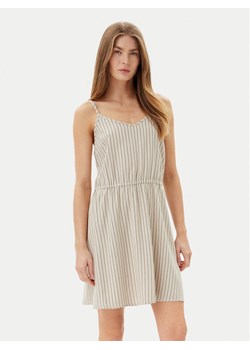 Vero Moda Sukienka letnia Mymilo 10303689 Beżowy Regular Fit ze sklepu MODIVO w kategorii Sukienki - zdjęcie 182632600