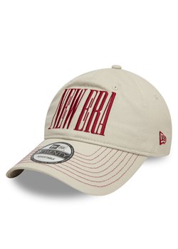 New Era Czapka z daszkiem Wordmark 9TWENTY 60595444 Beżowy ze sklepu MODIVO w kategorii Czapki z daszkiem męskie - zdjęcie 182632634