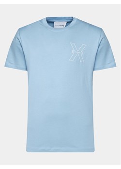 Richmond X T-Shirt Rached UMP24031TS Błękitny Regular Fit ze sklepu MODIVO w kategorii T-shirty męskie - zdjęcie 182632740
