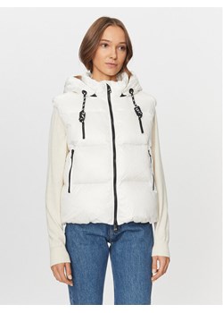 Deha Bezrękawnik D93580 Biały Regular Fit ze sklepu MODIVO w kategorii Kamizelki damskie - zdjęcie 182632760